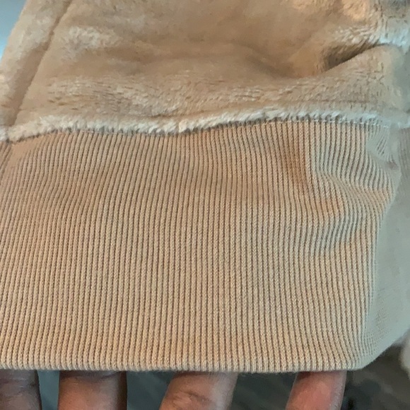 NWT Suede Sweatshirt, Size L - Picture 6 of 7